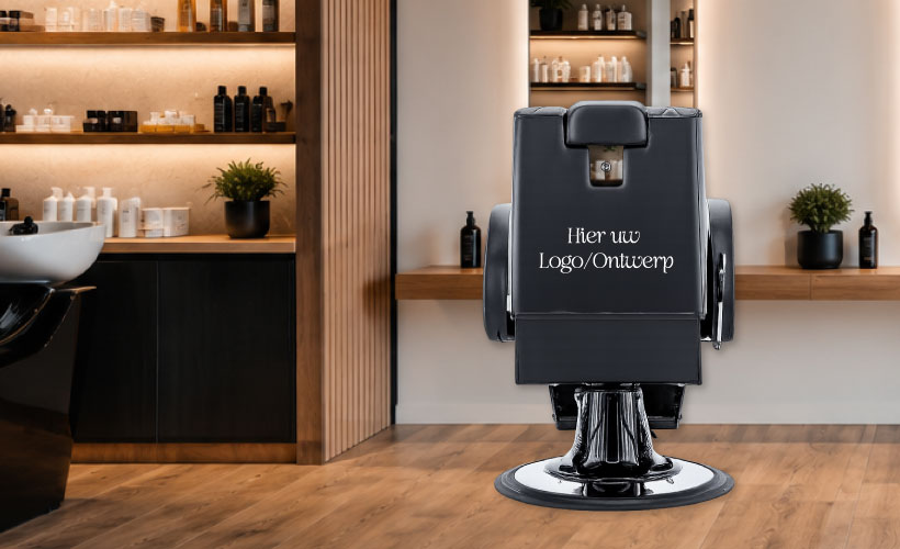 Barberstoel Personaliseer met Logo